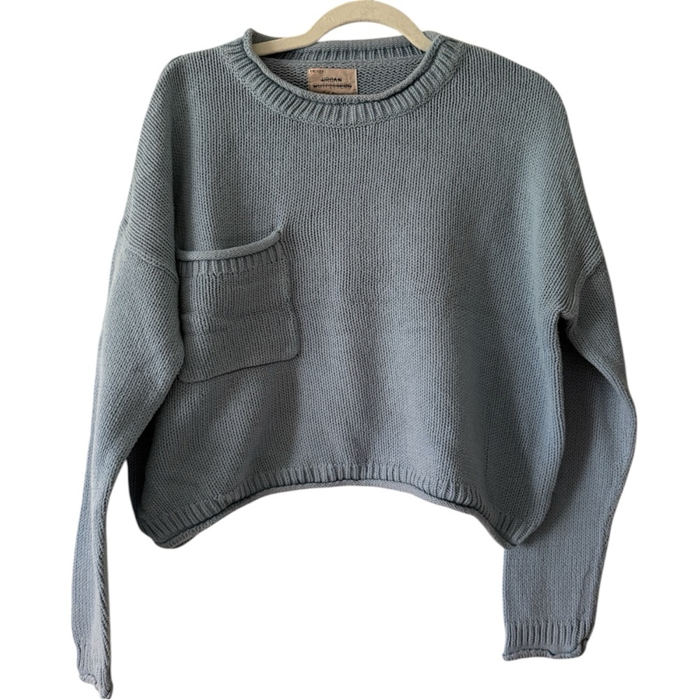 Urban Outfitters Sky Blue Crew Neck Sweater - Picture 3 of 6